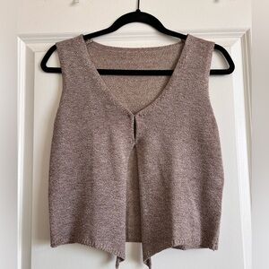 Tank top sweater knit